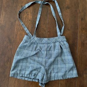Suspender shorts